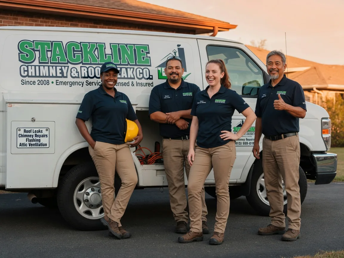 Chimney flashing repair company in Mahaffey, PA